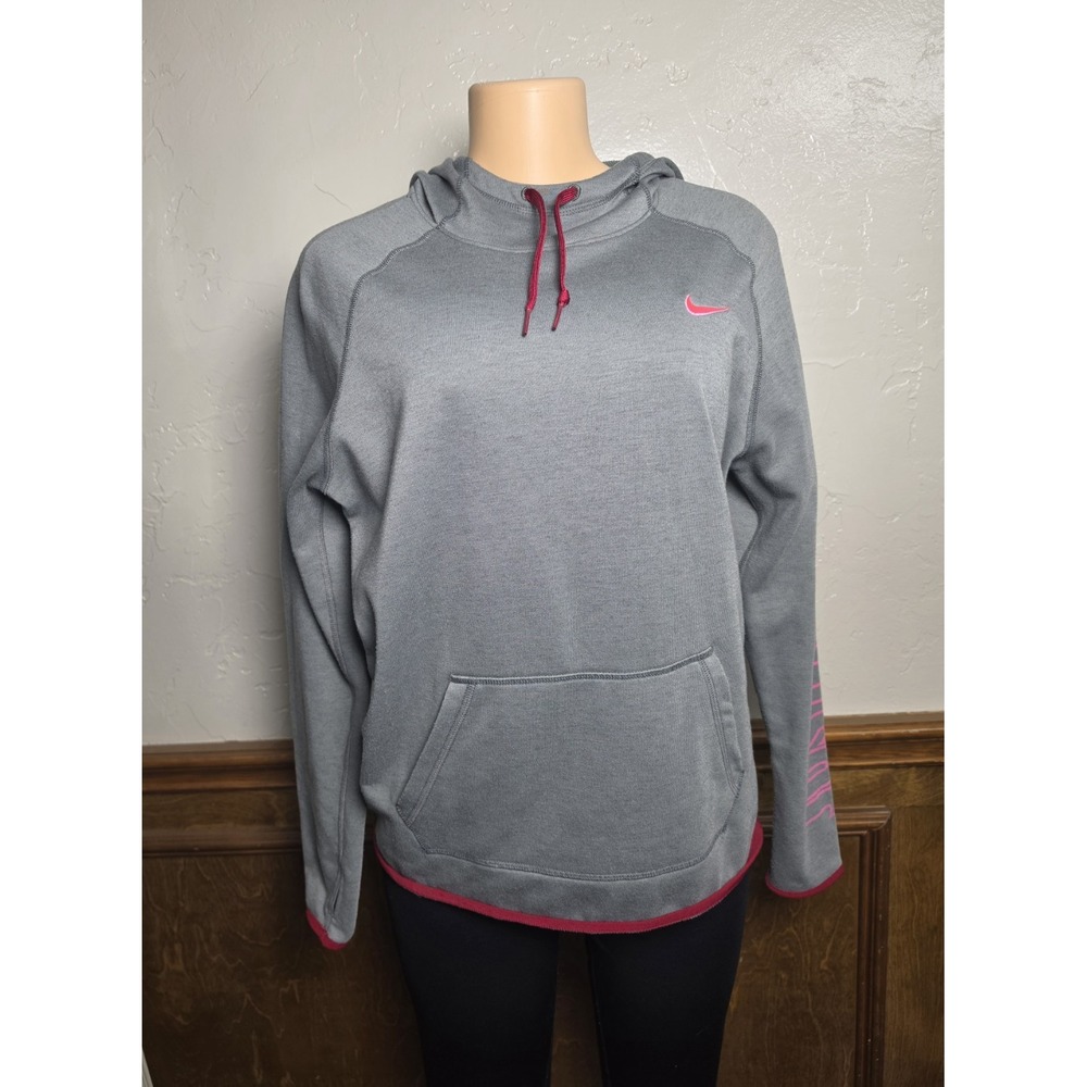 Nike Women Hoodie Dri Fit Large Lightweight Just Do It Sweatshirt